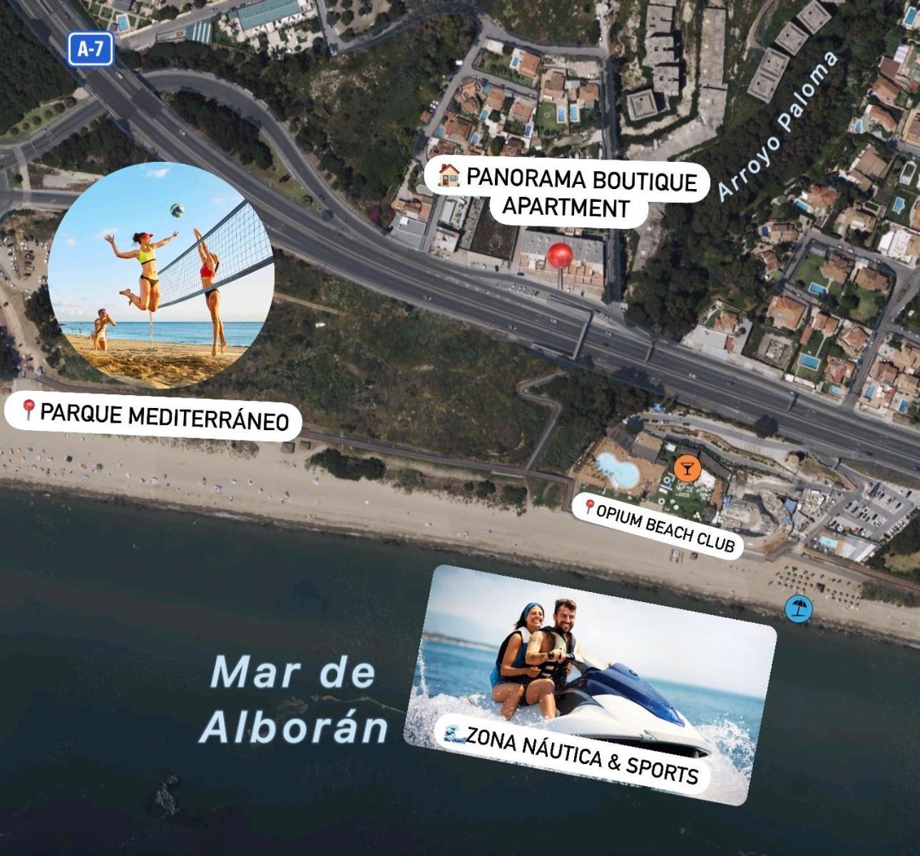 Frente A La Playa Apartamento Boutique En ماربيا المظهر الخارجي الصورة