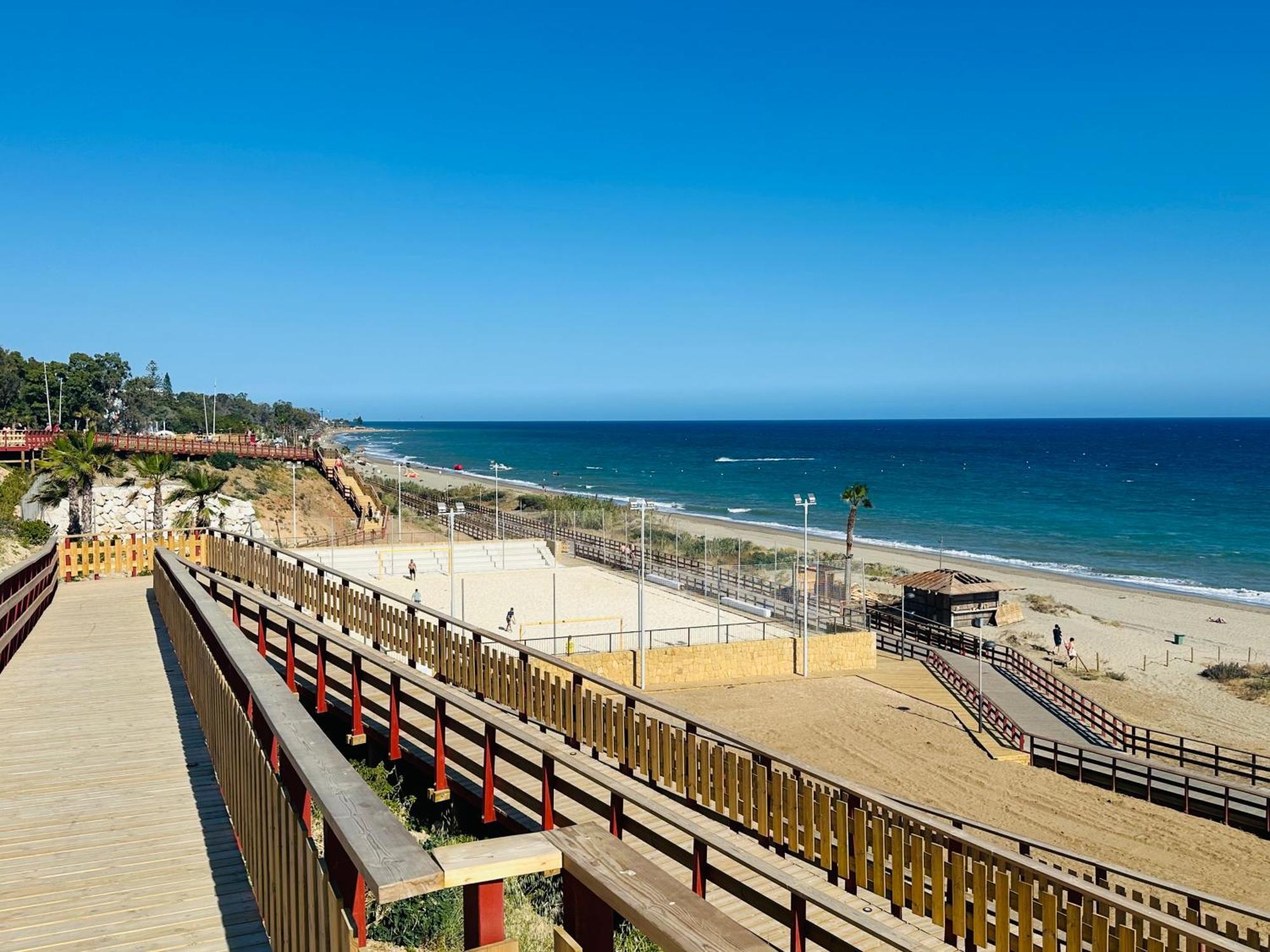 Frente A La Playa Apartamento Boutique En ماربيا المظهر الخارجي الصورة